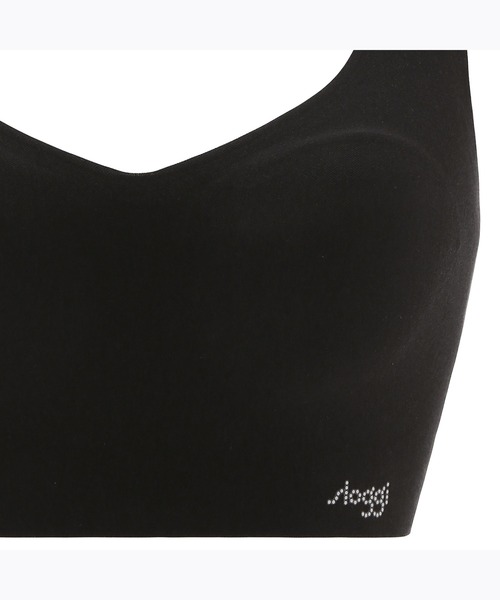 Sloggi（スロギー）の「【綿混素材でさらっと快適！】スロギー ゼロ フィール 綿混 ハーフトップ【LLサイズ】sloggi G068 N-Top（ブラジャー・レディース・テラコッタ/ベージュ/ブラック/スカイブルー/ライラック/オフホワイト/モカ・LL）」の8枚目の写真