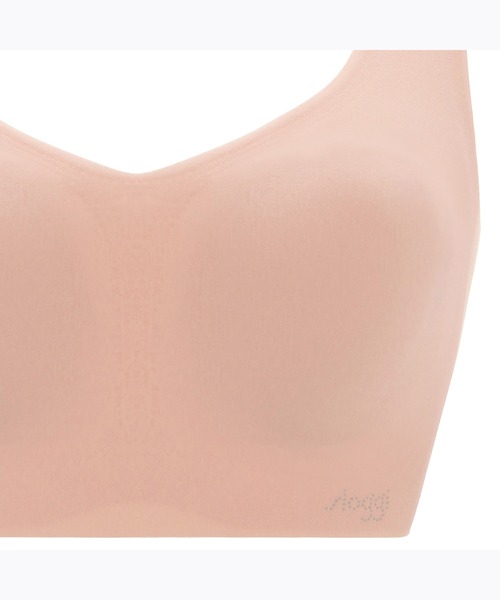 Sloggi（スロギー）の「【綿混素材でさらっと快適！】スロギー ゼロ フィール 綿混 ハーフトップ【LLサイズ】sloggi G068 N-Top（ブラジャー・レディース・テラコッタ/ベージュ/ブラック/スカイブルー/ライラック/オフホワイト/モカ・LL）」の9枚目の写真