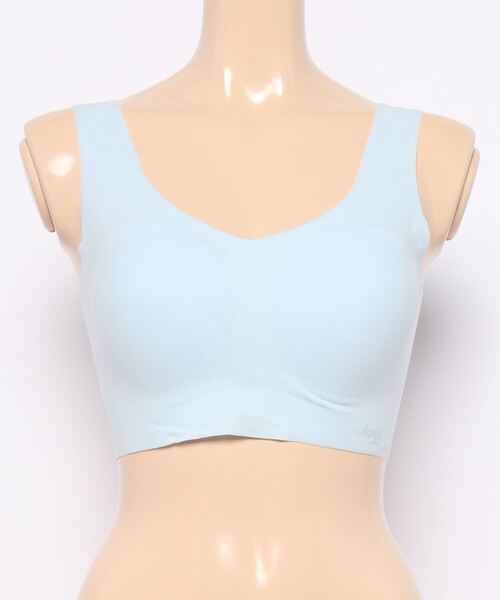 Sloggi（スロギー）の「【綿混素材でさらっと快適！】スロギー ゼロ フィール 綿混 ハーフトップ【LLサイズ】sloggi G068 N-Top（ブラジャー・レディース・テラコッタ/ベージュ/ブラック/スカイブルー/ライラック/オフホワイト/モカ・LL）」の22枚目の写真