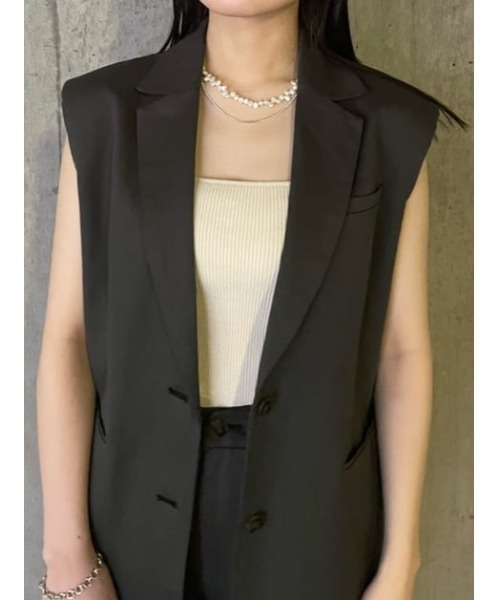 THROW by SLY（スローバイスライ）の「THROW COTTON LINEN VEST