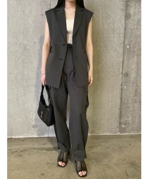THROW by SLY（スローバイスライ）の「THROW COTTON LINEN VEST