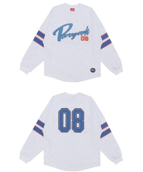 Paragraph パラグラフ 016 Foam Logo Foam Chikashitsu Long Sleeve T Shirt ロゴ The ロング Tシャツ