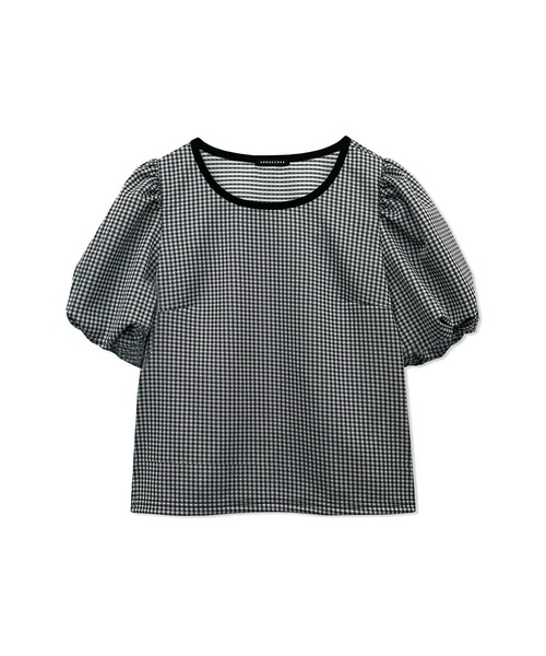 ANDGEEBEE（アンジービー）の「パフスリーブトップス（その他トップス・レディース・ブラック/ベージュ・MEDIUM）」の19枚目の写真