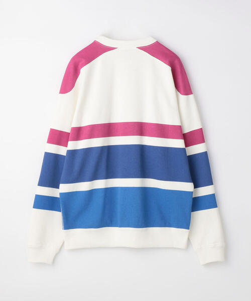 ISABEL MARANT(イザベルマラン)の「ISABEL MARANT MEYOAN ストライプロゴスエットプルオーバー(スウェット・メンズ・ブルー系その他2/イエロー系その他2・S/M/XS)」の3枚目の写真