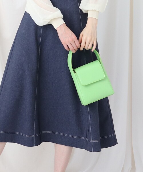 couture brooch（クチュールブローチ）の「◆カラーミニハンドバッグ（ハンドバッグ・レディース・オフホワイト/オレンジ/ライトグリーン・00）」の5枚目の写真