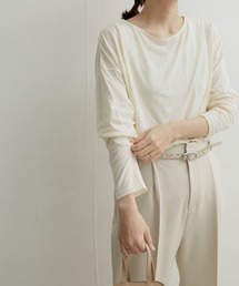 URBAN RESEARCH DOORS（アーバンリサーチドアーズ）の「シルキータッチ長袖プルオーバー（Tシャツ/カットソー）」