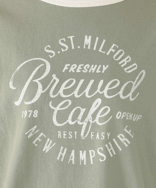 studio CLIP（スタディオクリップ）の「ロゴアソート半袖Tシャツ（Tシャツ/カットソー・レディース・カーキ/オフホワイト/スモーク/ライトブルー・FREE）」の20枚目の写真