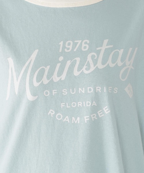 studio CLIP（スタディオクリップ）の「ロゴアソート半袖Tシャツ（Tシャツ/カットソー・レディース・カーキ/オフホワイト/スモーク/ライトブルー・FREE）」の21枚目の写真