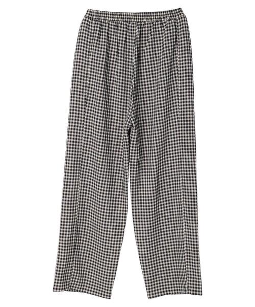 Sugar spoon（シュガースプーン）の「・SUGAR SPOON ギンガムイージーパンツ（その他パンツ・レディース・ベージュ/グリーン/アイボリー・FREE）」の15枚目の写真