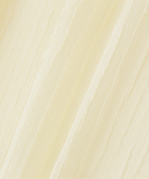 N.（N. Natural Beauty Basic）（エヌエヌナチュラルビューティーベーシック）の「◆シュリンクパフブラウス（シャツ/ブラウス・レディース・ブラック/ブルー/イエロー・MEDIUM）」の18枚目の写真