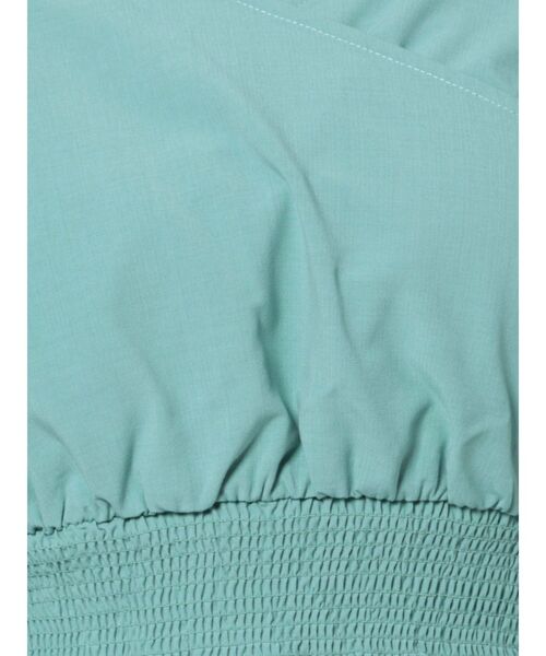 EMODA（エモダ）の「クロップクロストップ（Tシャツ/カットソー・レディース・アイボリー/ブラック/ブルー/ブラウン・FREE）」の19枚目の写真