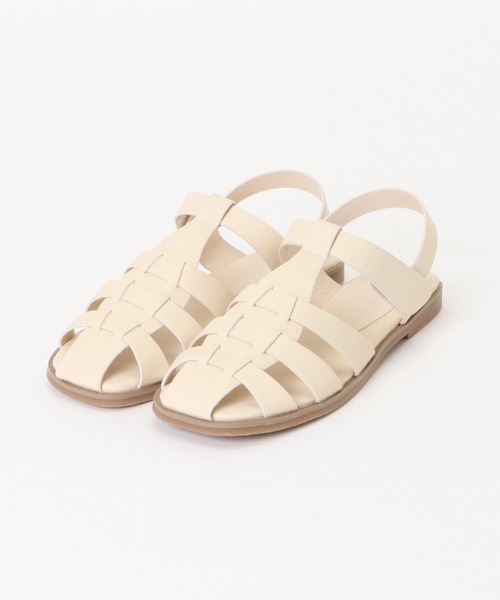 notch.（ノッチ）の「グルカサンダル2（サンダル・レディース・ブラック/オフホワイト・M/L）」の6枚目の写真