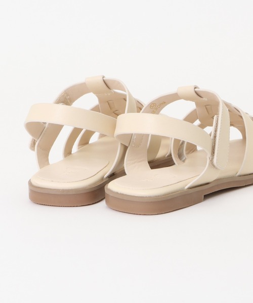 notch.（ノッチ）の「グルカサンダル2（サンダル・レディース・ブラック/オフホワイト・M/L）」の10枚目の写真