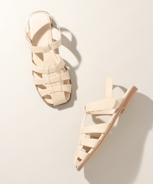 notch.（ノッチ）の「グルカサンダル2（サンダル・レディース・ブラック/オフホワイト・M/L）」の5枚目の写真