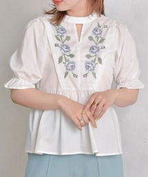 クロスステッチ花柄BL