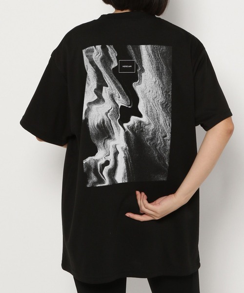 HEREIAM(ヘレイアム)の「【HEREIAM】吸水速乾&UNISEX/Fractal T(Tシャツ/カットソー・レディース・ホワイト/ブラック・FREE)」の10枚目の写真