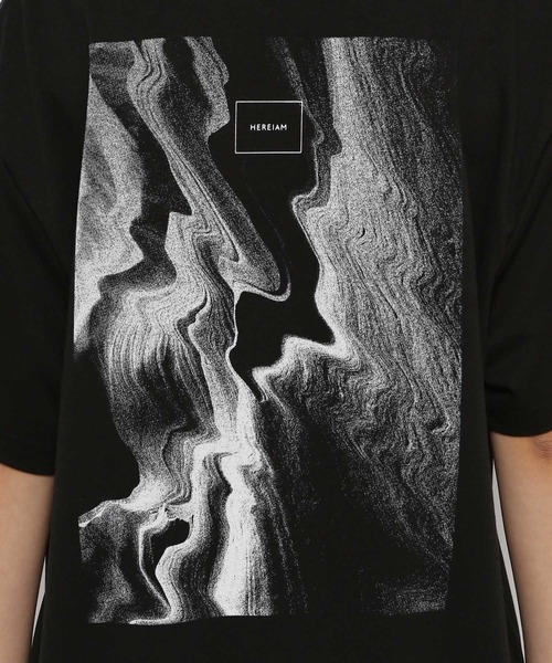 HEREIAM(ヘレイアム)の「【HEREIAM】吸水速乾&UNISEX/Fractal T(Tシャツ/カットソー・レディース・ホワイト/ブラック・FREE)」の22枚目の写真