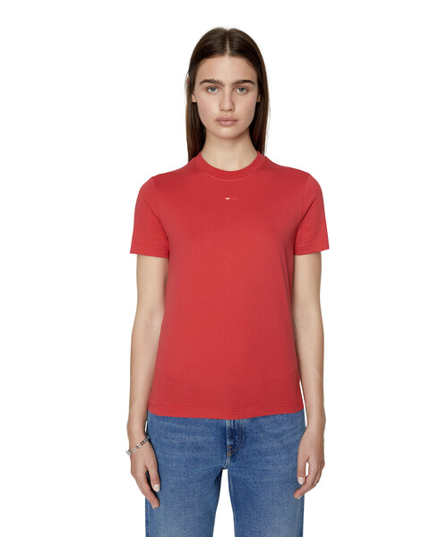 DIESEL(ディーゼル)の「レディース Tシャツ レギュラーフィット(Tシャツ/カットソー・レディース・ホワイト/ブラック/オレンジ系その他・LARGE/SMALL/X-LARGE/MEDIUM)」の16枚目の写真