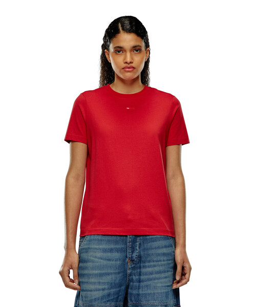 DIESEL(ディーゼル)の「レディース Tシャツ レギュラーフィット(Tシャツ/カットソー・レディース・ホワイト/ブラック/オレンジ系その他・LARGE/SMALL/X-LARGE/MEDIUM)」の12枚目の写真