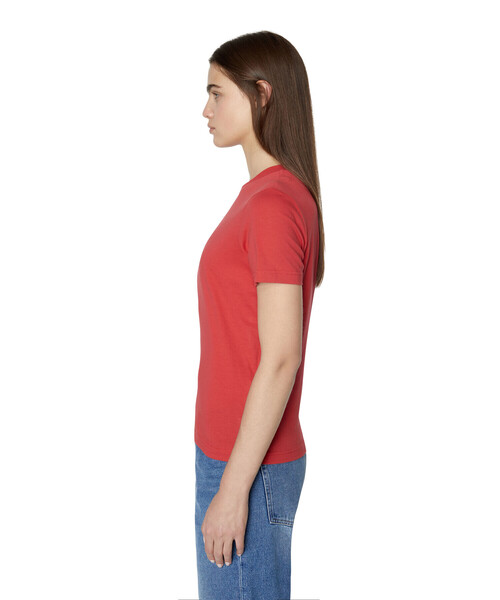 DIESEL(ディーゼル)の「レディース Tシャツ レギュラーフィット(Tシャツ/カットソー・レディース・ホワイト/ブラック/オレンジ系その他・LARGE/SMALL/X-LARGE/MEDIUM)」の8枚目の写真