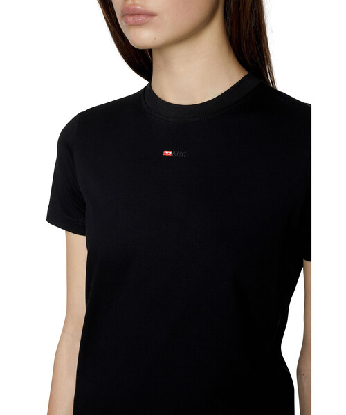 DIESEL(ディーゼル)の「レディース Tシャツ レギュラーフィット(Tシャツ/カットソー・レディース・ホワイト/ブラック/オレンジ系その他・LARGE/SMALL/X-LARGE/MEDIUM)」の10枚目の写真