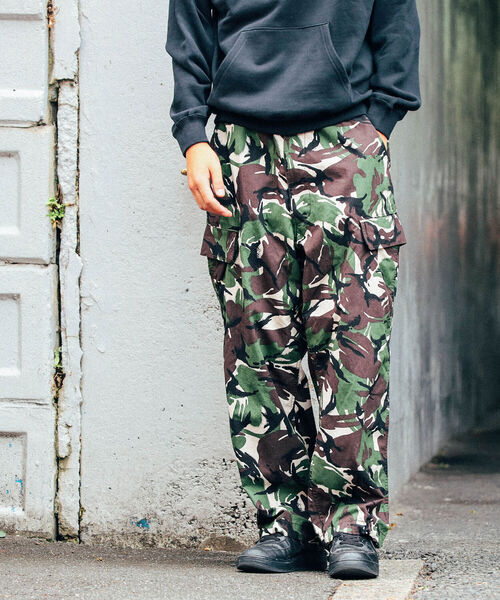 BEAMS（ビームス）の「BEAMS / ブリティッシュユーロカモ カーゴパンツ（カーゴパンツ・メンズ・ベージュ/オリーブ・S/M/L/XL）」の14枚目の写真