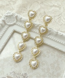 apres jour | 【apres jour×ARIAZ】5連ハートイヤリング(イヤリング)