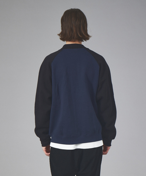 ABAHOUSE(アバハウス)の「WEB限定【DISCUS ATHLETIC/ディスカス アスレチック 】カレッジロゴ裏起毛スナップ カーディガン(カーディガン/ボレロ・メンズ・ブラック/ネイビー/カーキ・M/L)」の6枚目の写真