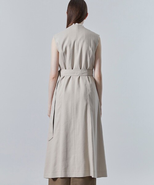 city（シティ）の「【CITY】コンバーティブルロングジレOP（ワンピース・レディース・ベージュ/ネイビー/カーキ・1/2）」の7枚目の写真