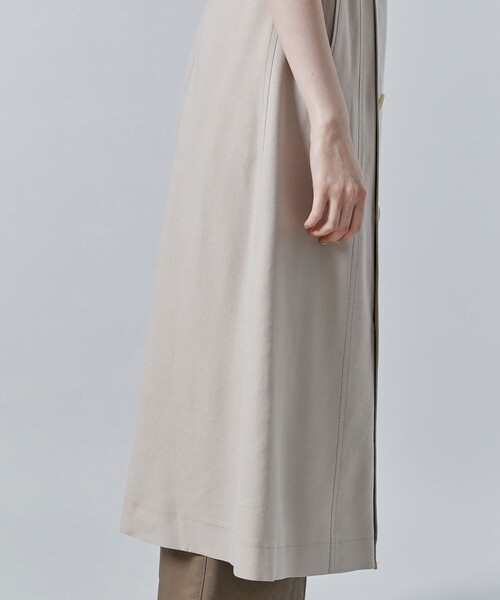 city（シティ）の「【CITY】コンバーティブルロングジレOP（ワンピース・レディース・ベージュ/ネイビー/カーキ・1/2）」の10枚目の写真