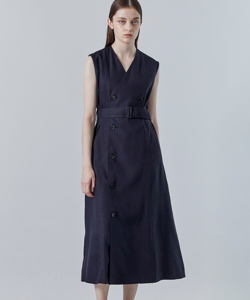 city（シティ）の「【CITY】コンバーティブルロングジレOP（ワンピース・レディース・ベージュ/ネイビー/カーキ・1/2）」の17枚目の写真