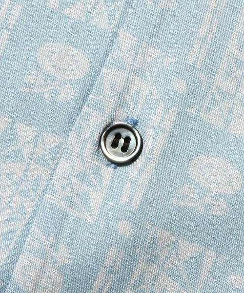 ANNA SUI（アナスイ）の「ANNA SUI Archive アーカイブ総柄 半袖シャツ【SP】（シャツ/ブラウス・メンズ・ブルー/ブラック/グリーン・L/XL/M）」の6枚目の写真