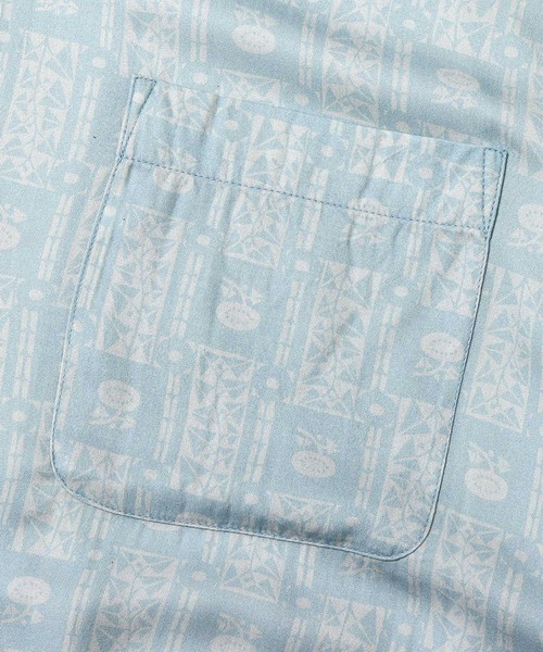 ANNA SUI（アナスイ）の「ANNA SUI Archive アーカイブ総柄 半袖シャツ【SP】（シャツ/ブラウス・メンズ・ブルー/ブラック/グリーン・L/XL/M）」の7枚目の写真