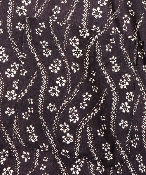 ANNA SUI（アナスイ）の「ANNA SUI Archive アーカイブ総柄 半袖シャツ【SP】（シャツ/ブラウス・メンズ・ブルー/ブラック/グリーン・L/XL/M）」の13枚目の写真