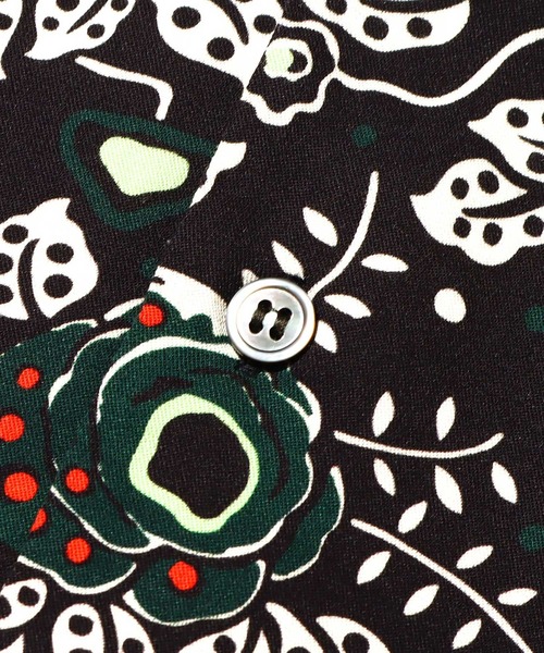 ANNA SUI（アナスイ）の「ANNA SUI Archive アーカイブ総柄 半袖シャツ【SP】（シャツ/ブラウス・メンズ・ブルー/ブラック/グリーン・L/XL/M）」の18枚目の写真