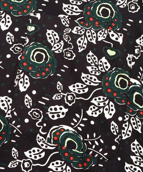 ANNA SUI（アナスイ）の「ANNA SUI Archive アーカイブ総柄 半袖シャツ【SP】（シャツ/ブラウス・メンズ・ブルー/ブラック/グリーン・L/XL/M）」の19枚目の写真