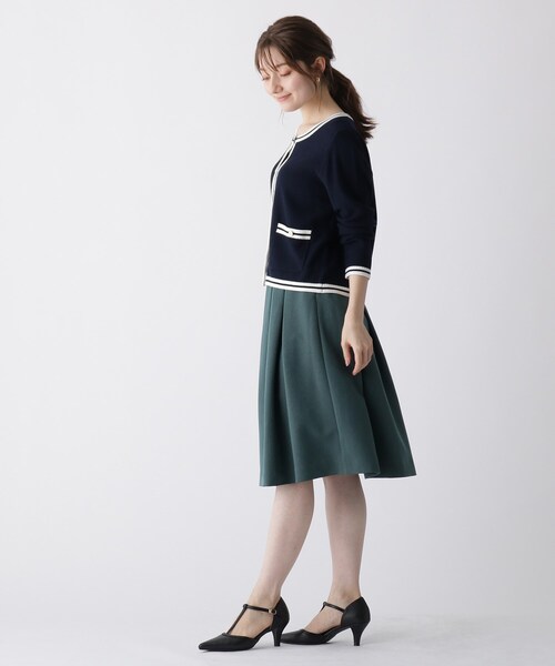 index（インデックス）の「◇ツィーディーバイカラーカーディガン【WEB