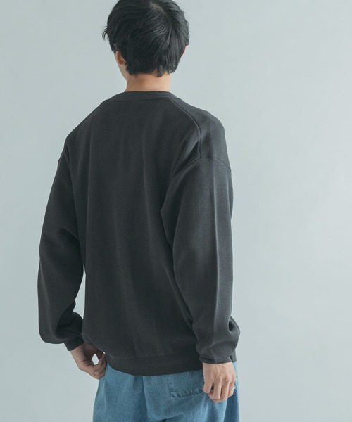 FORK&SPOON(フォークアンドスプーン)の「『ユニセックス』FORK&SPOON WジャガードVネックカーディガン(カーディガン/ボレロ・メンズ・マスタード/グリーン/チャコールグレー・5/4)」の11枚目の写真