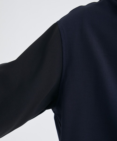 city(シティ)の「TWO COLOR LONG SLEEVE SHIRT/バイカラーリラックスシャツ(シャツ/ブラウス・メンズ・ライトグレー/ネイビー・1/2/3)」の21枚目の写真