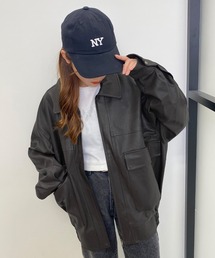 INGNI | フェイクレザーブルゾン(ブルゾン)