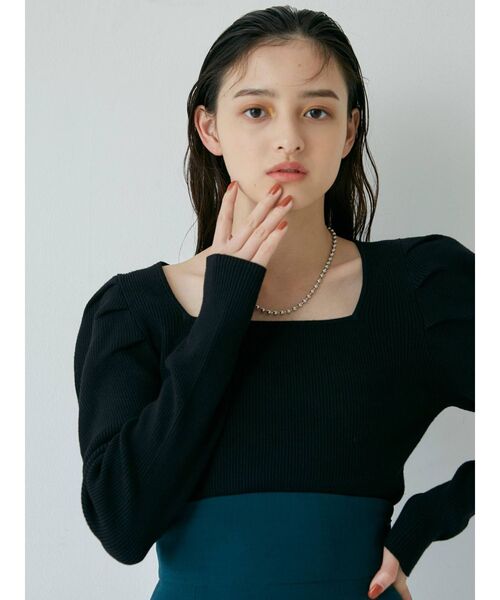 MURUA（ムルーア）の「ボールチェーンネックレス（ネックレス・レディース・シルバー/ゴールド・FREE）」の5枚目の写真