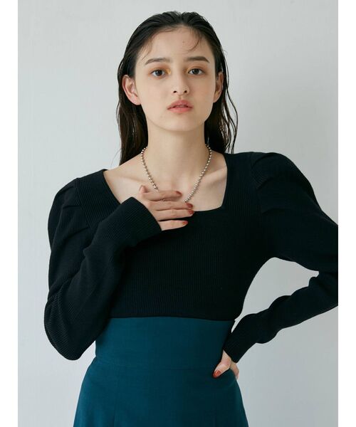 MURUA（ムルーア）の「ボールチェーンネックレス（ネックレス・レディース・シルバー/ゴールド・FREE）」の6枚目の写真