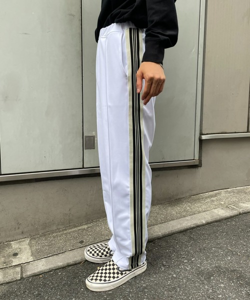 CIAOPANIC（チャオパニック）の「ライントラックパンツ（その他パンツ・メンズ・ホワイト/ブラック/バーガンディー・MEDIUM/LARGE）」の17枚目の写真