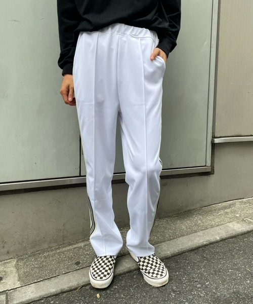 CIAOPANIC（チャオパニック）の「ライントラックパンツ（その他パンツ・メンズ・ホワイト/ブラック/バーガンディー・MEDIUM/LARGE）」の18枚目の写真
