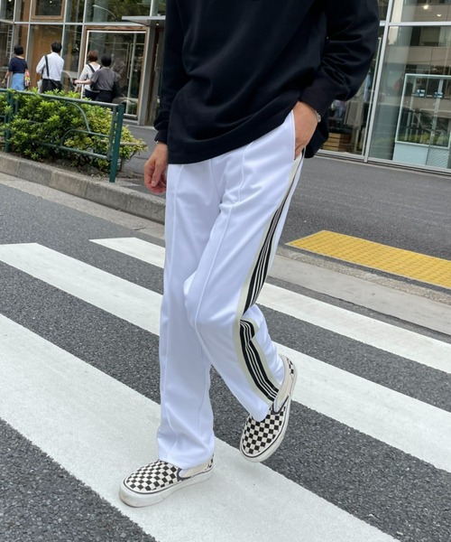 CIAOPANIC（チャオパニック）の「ライントラックパンツ（その他パンツ・メンズ・ホワイト/ブラック/バーガンディー・MEDIUM/LARGE）」の10枚目の写真