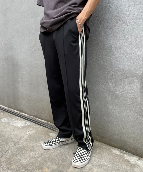 CIAOPANIC（チャオパニック）の「ライントラックパンツ（その他パンツ・メンズ・ホワイト/ブラック/バーガンディー・MEDIUM/LARGE）」の21枚目の写真