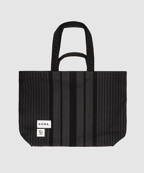 NOMA t.d.(ノーマティーディー)の「N Stripe Large Tote(トートバッグ・メンズ・ブラック系その他/ホワイト系その他・ONE SIZE)」の2枚目の写真