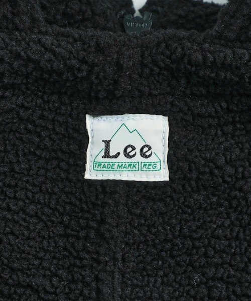 Lee(リー)の「Lee/リー FLEECE OVERALLS フリースオーバーオール(サロペット/オーバーオール・キッズ・アイボリー/オリーブ/ブラック・120/150/110/100/140/130)」の12枚目の写真