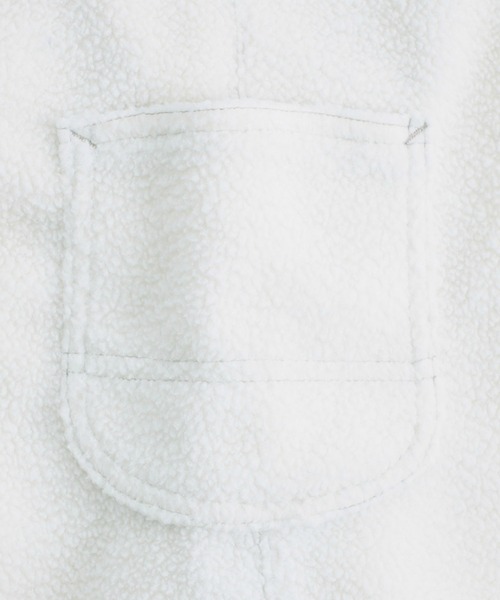 Lee(リー)の「Lee/リー FLEECE OVERALLS フリースオーバーオール(サロペット/オーバーオール・キッズ・アイボリー/オリーブ/ブラック・120/150/110/100/140/130)」の14枚目の写真