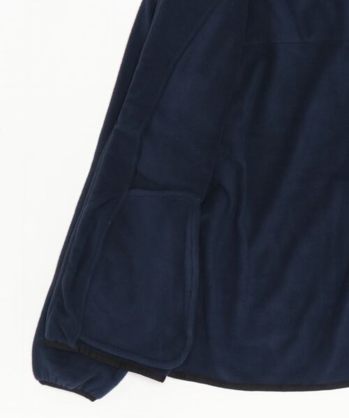 schott（ショット）の「Schott/ショット/2TONE FREEZE JACKET/フリースジャケット（ブルゾン・メンズ・ブラック/ネイビー/オリーブ系・L/M/2XL/XL）」の5枚目の写真